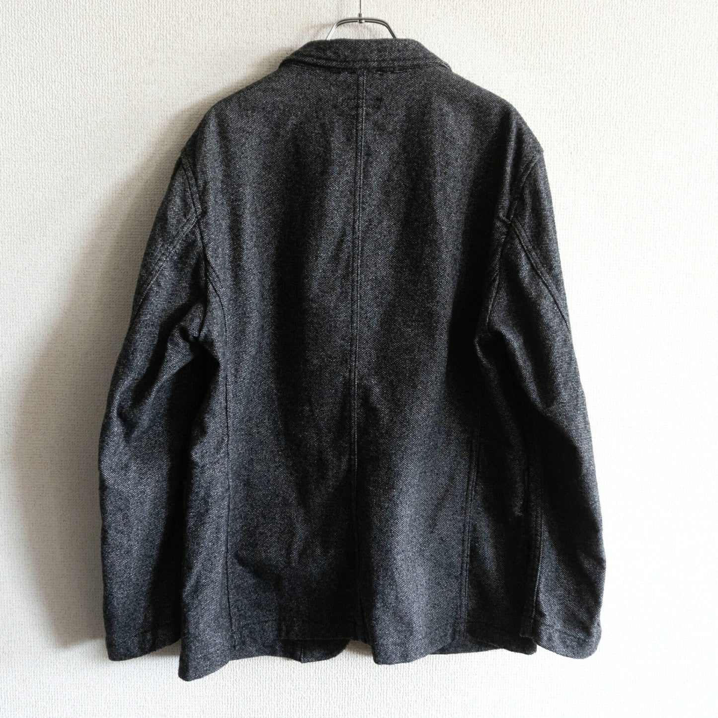 Engineered Garments Tweed Wool Bedford Jacket Gray Size S
