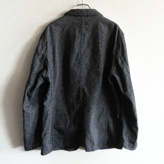 Engineered Garments Tweed Wool Bedford Jacket Gray Size S