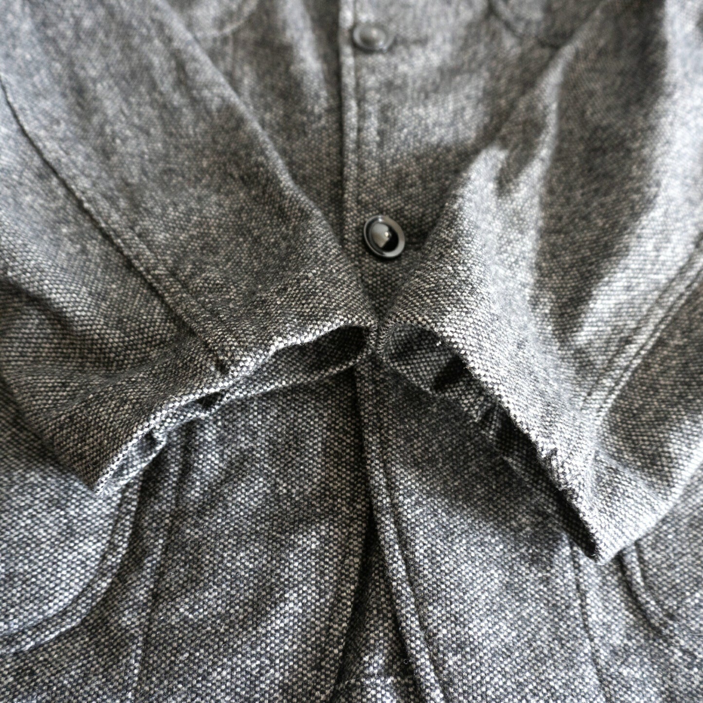 Engineered Garments Tweed Wool Bedford Jacket Gray Size S