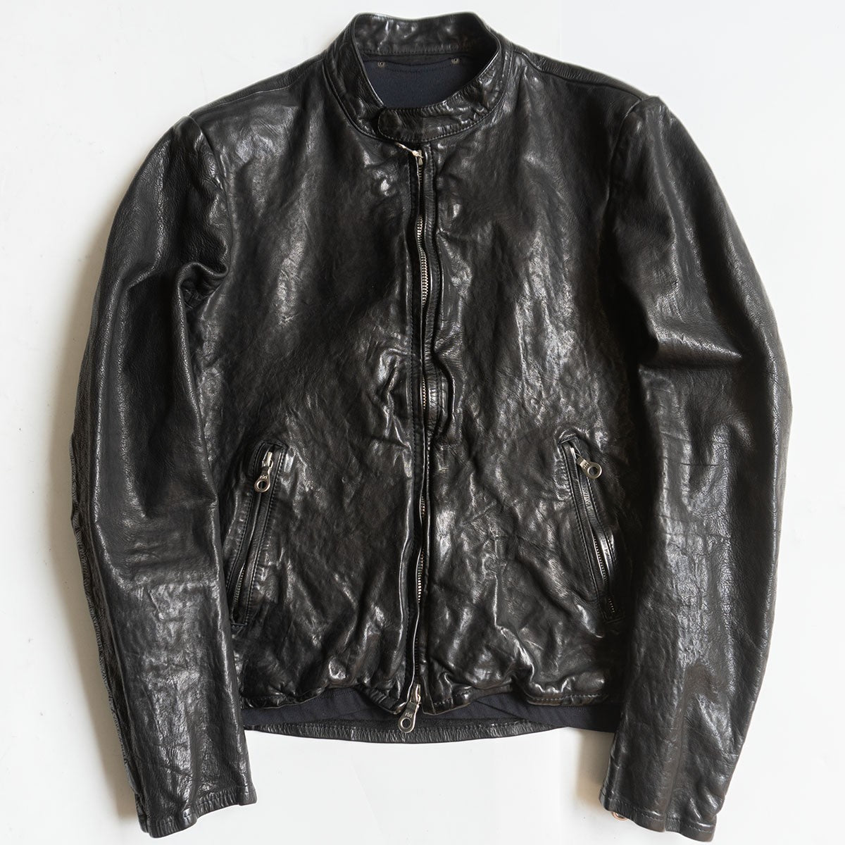 ISAMU KATAYAMA BACKLASH Italian Double Rider's Jacket Size L