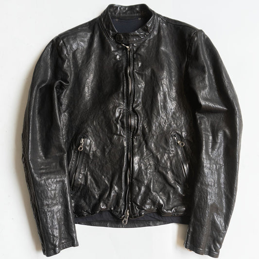ISAMU KATAYAMA BACKLASH Italian Double Rider's Jacket Size L