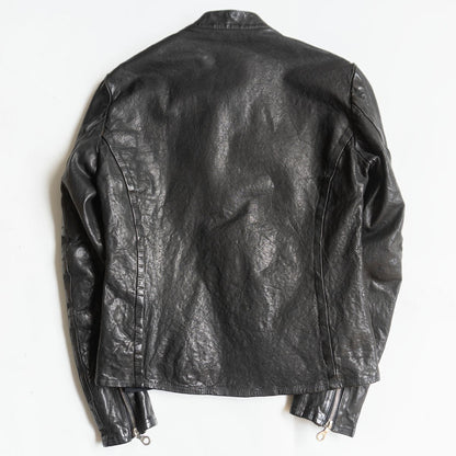 ISAMU KATAYAMA BACKLASH Italian Double Rider's Jacket Size L