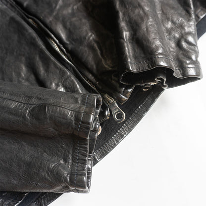ISAMU KATAYAMA BACKLASH Italian Double Rider's Jacket Size L