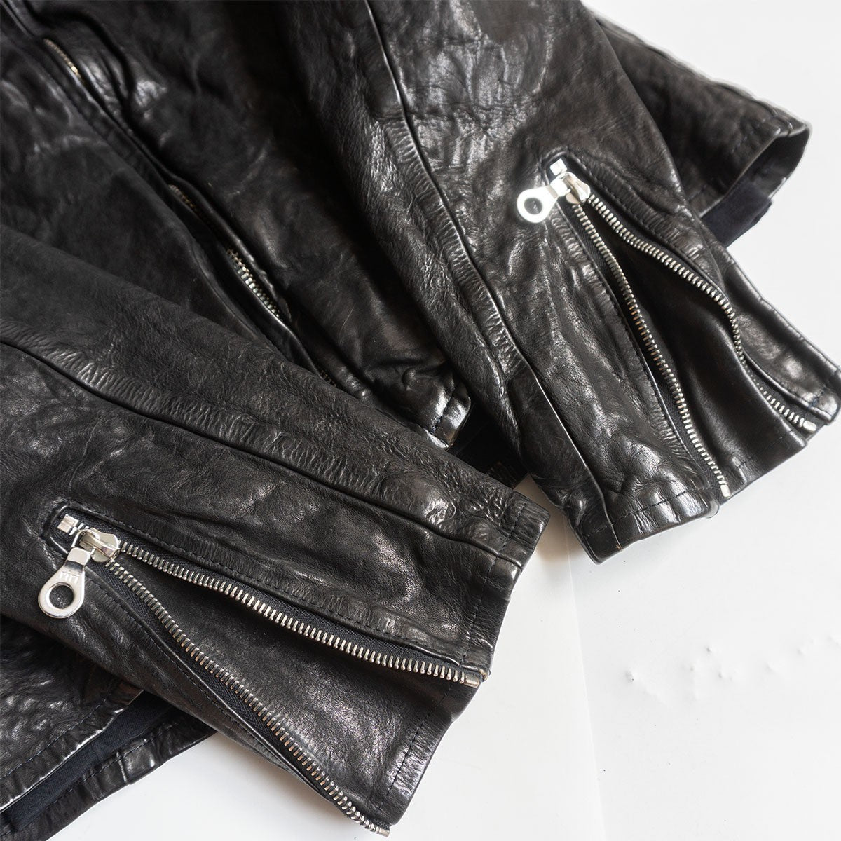ISAMU KATAYAMA BACKLASH Italian Double Rider's Jacket Size L