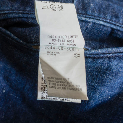 NIGEL CABOURN Denim Wide Pants Size 34