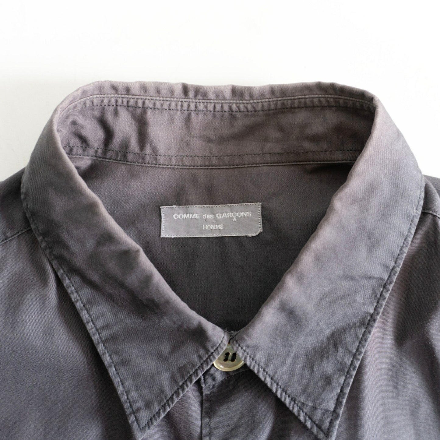 COMME des GARCONS HOMME 00s Design Shirt Gray Size L