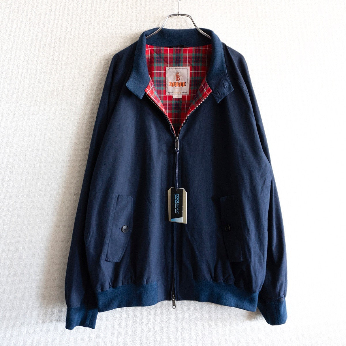 BARACUTA G9 Navy Harrington Jacket Made in England Size 50