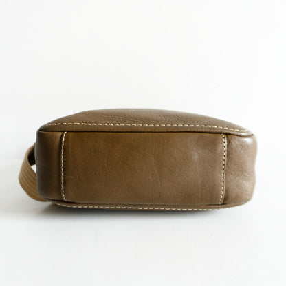 Tsuchiya Kaban Tone Oil Nume Zip Top Bag Green Size ONE SIZE