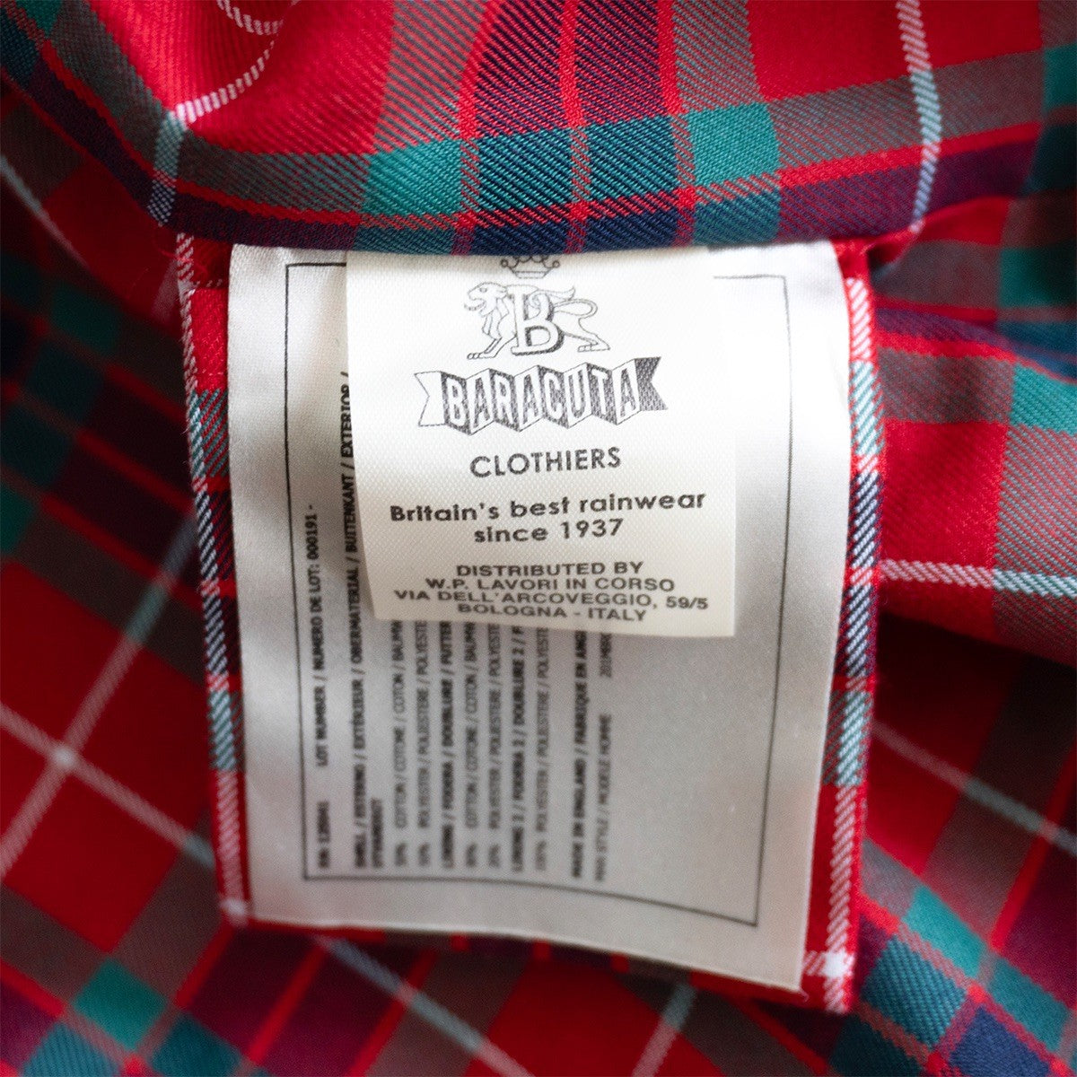 BARACUTA G9 Navy Harrington Jacket Made in England Size 50