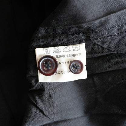 ISSEY MIYAKE MEN Pleated Shirt Black Size 1