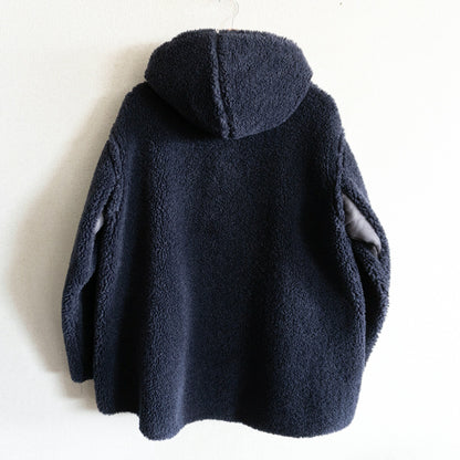 45R Boa Fleece Hooded Jacket Relaxed Fit Size XXL