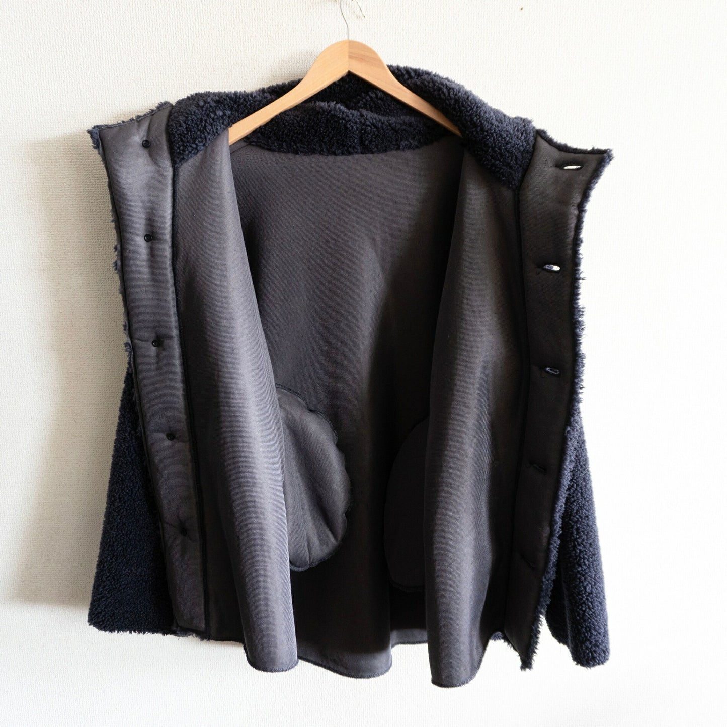 45R Boa Fleece Hooded Jacket Relaxed Fit Size XXL