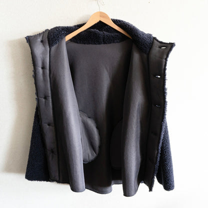 45R Boa Fleece Hooded Jacket Relaxed Fit Size XXL