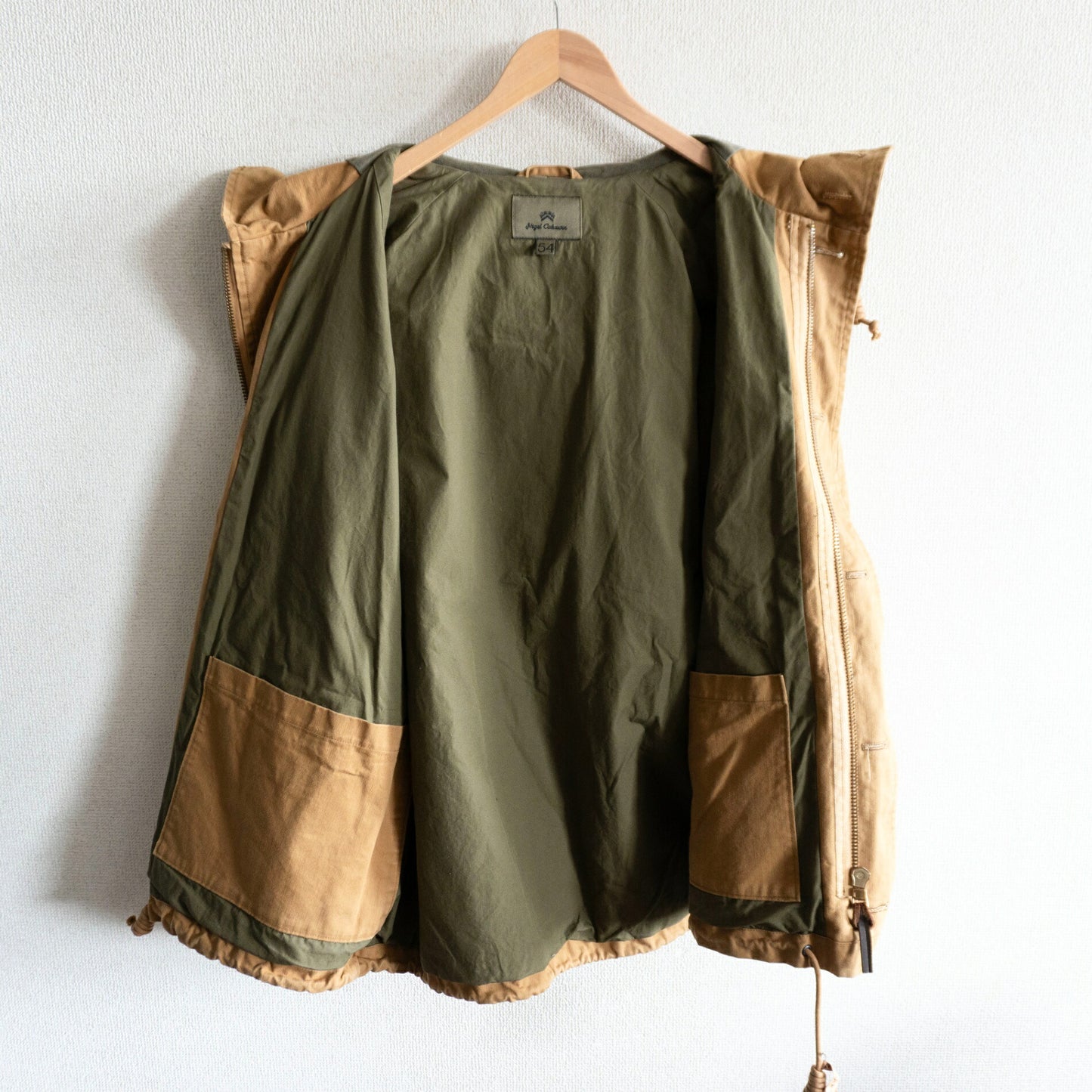 NIGEL CABOURN Multi Pocket Thru Jacket Size 54