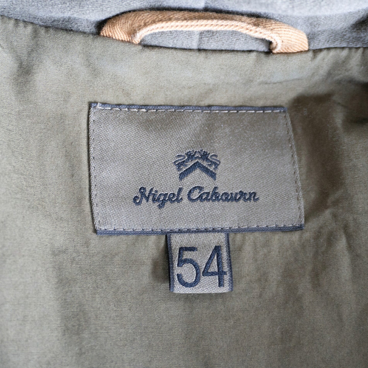 NIGEL CABOURN Multi Pocket Thru Jacket Size 54