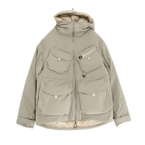 LOTUS DOWN CMF L7 Down Jacket Beige Size L