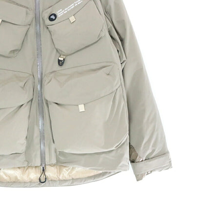 LOTUS DOWN CMF L7 Down Jacket Beige Size L