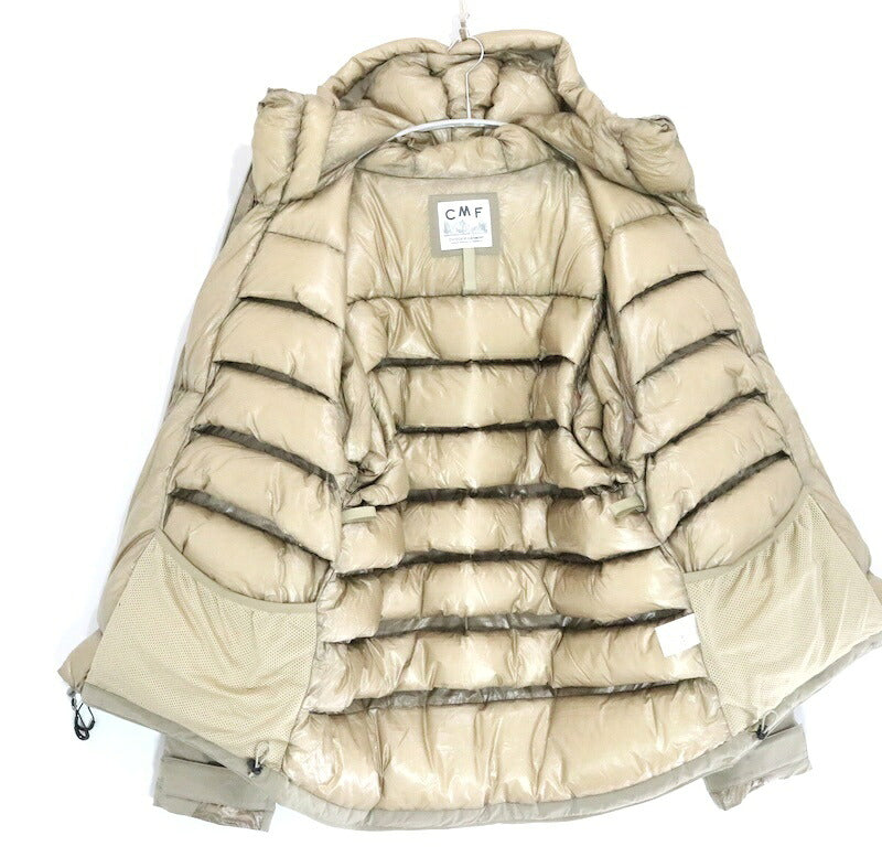 LOTUS DOWN CMF L7 Down Jacket Beige Size L