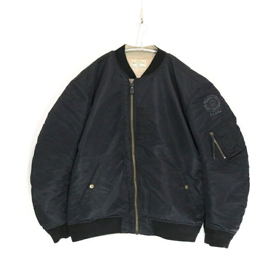 CLANE x FRAGMENT Reversible MA-1 Bomber Black Size 3