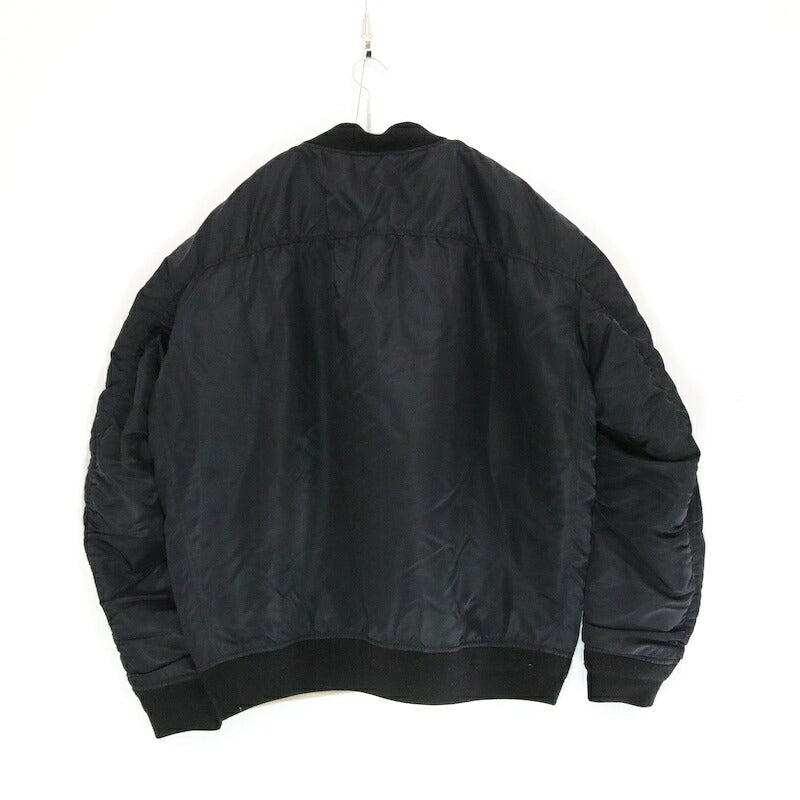 CLANE x FRAGMENT Reversible MA-1 Bomber Black Size 3
