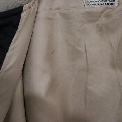 CLANE x FRAGMENT Reversible MA-1 Bomber Black Size 3