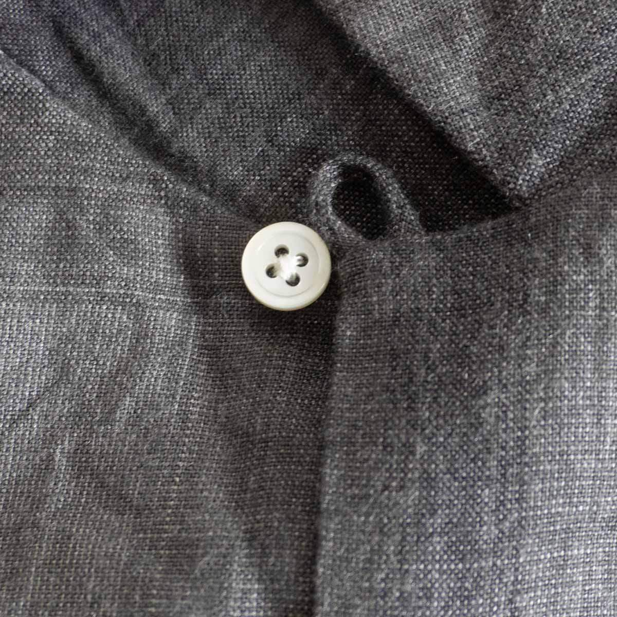 WACKO MARIA Ombre Check Rayon Open Collar Shirt Size L