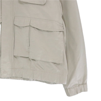 LFYT 22AW Cotton Nylon Multi Pocket Jacket Beige Size L