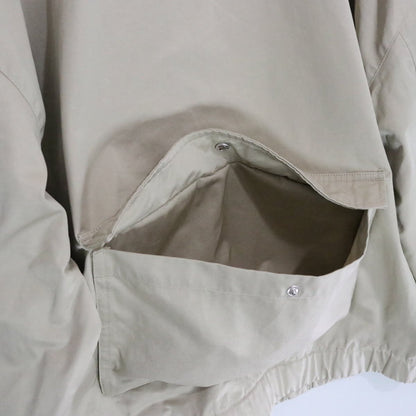 LFYT 22AW Cotton Nylon Multi Pocket Jacket Beige Size L