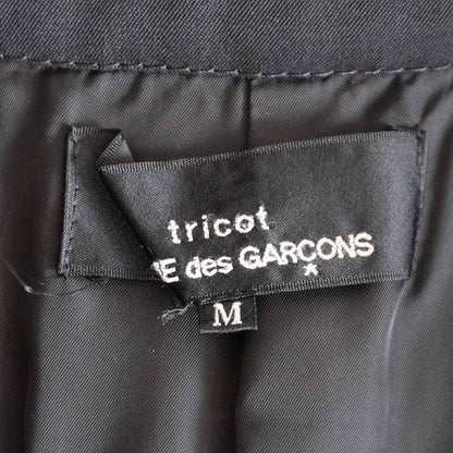tricot COMME des GARCONS Wool Gabardine Trench Coat Size M