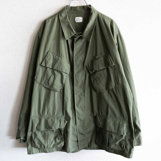 US ARMY 60s 5th Jungle Fatigue Jacket Size LARGE-SHORT