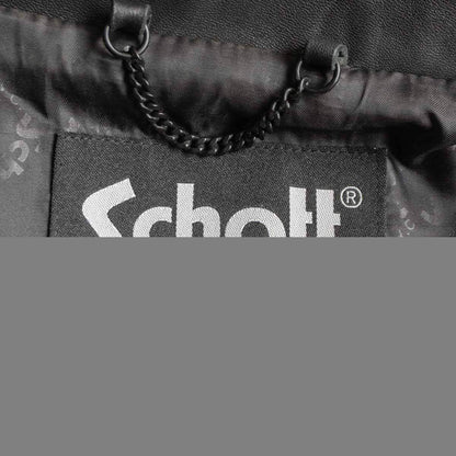 SCHOTT Sheepskin Cafe Racer Leather Jacket Size XL