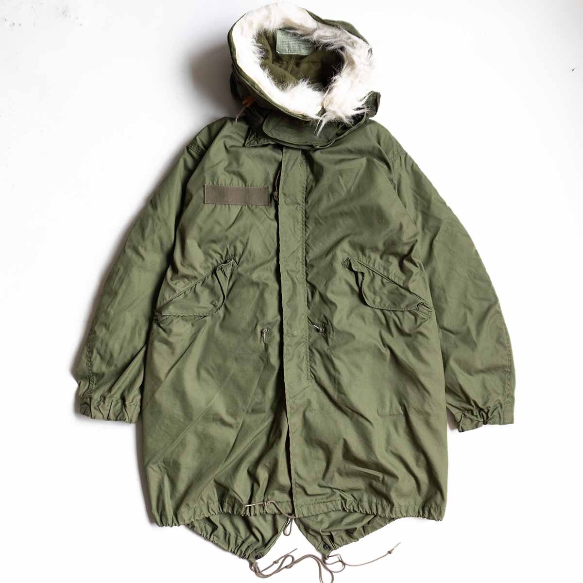 US ARMY 80s M-65 Fishtail Parka Coat Size XS