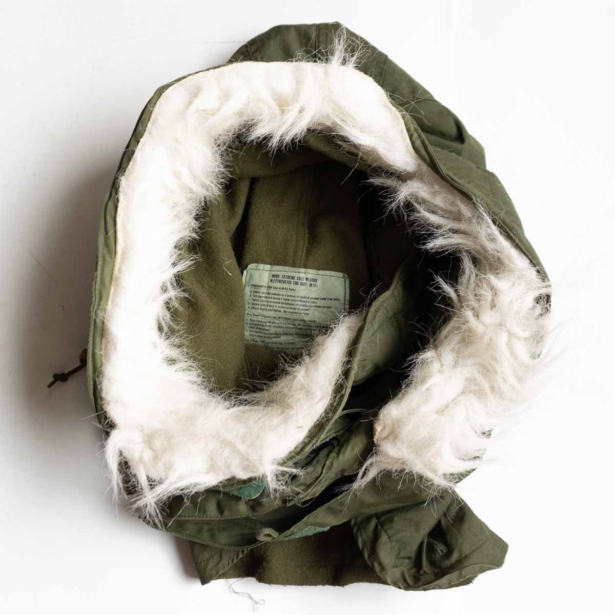 US ARMY 80s M-65 Fishtail Parka Coat Size XS