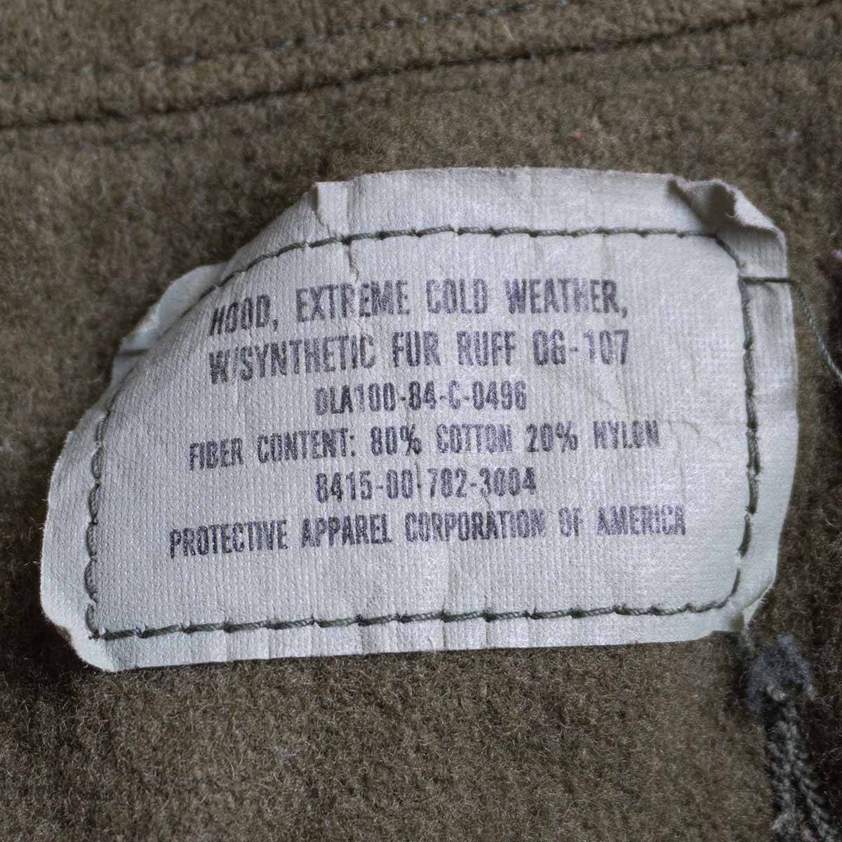 US ARMY 80s M-65 Fishtail Parka Coat Size XS