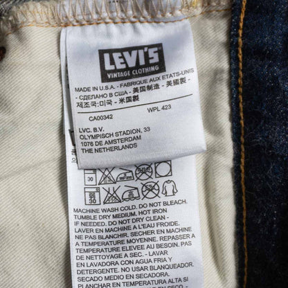 LEVI'S VINTAGE CLOTHING 501XX Big E Denim Jeans Size 32×34