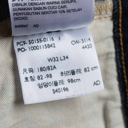 LEVI'S VINTAGE CLOTHING 501XX Big E Denim Jeans Size 32×34