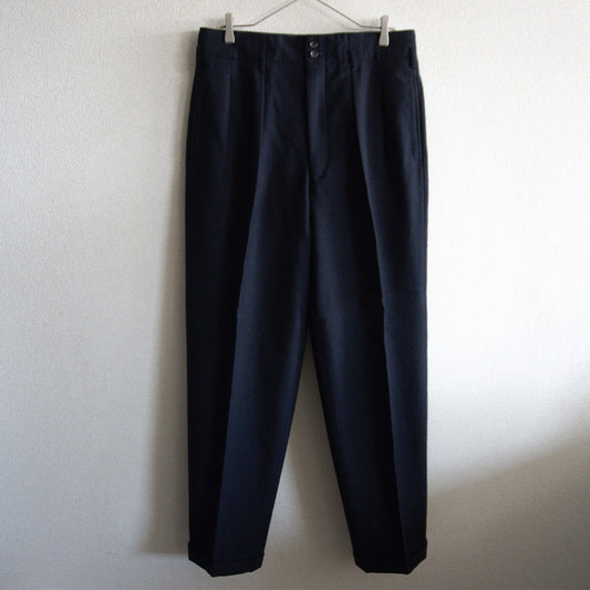 COMME des GARCONS HOMME 80s Navy Wool Trousers Size M