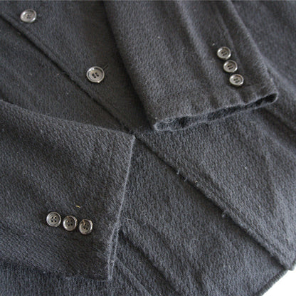 COMME des GARCONS HOMME 00s Stand Collar Jacket Black Size L