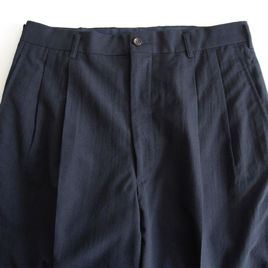 COMME des GARCONS HOMME 90s Pleated Slacks Navy Size X