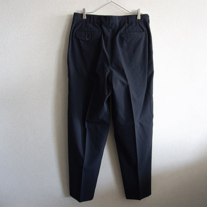COMME des GARCONS HOMME 90s Pleated Slacks Navy Size X