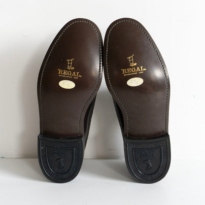 REGAL Wingtip Leather Shoes Size 26EE