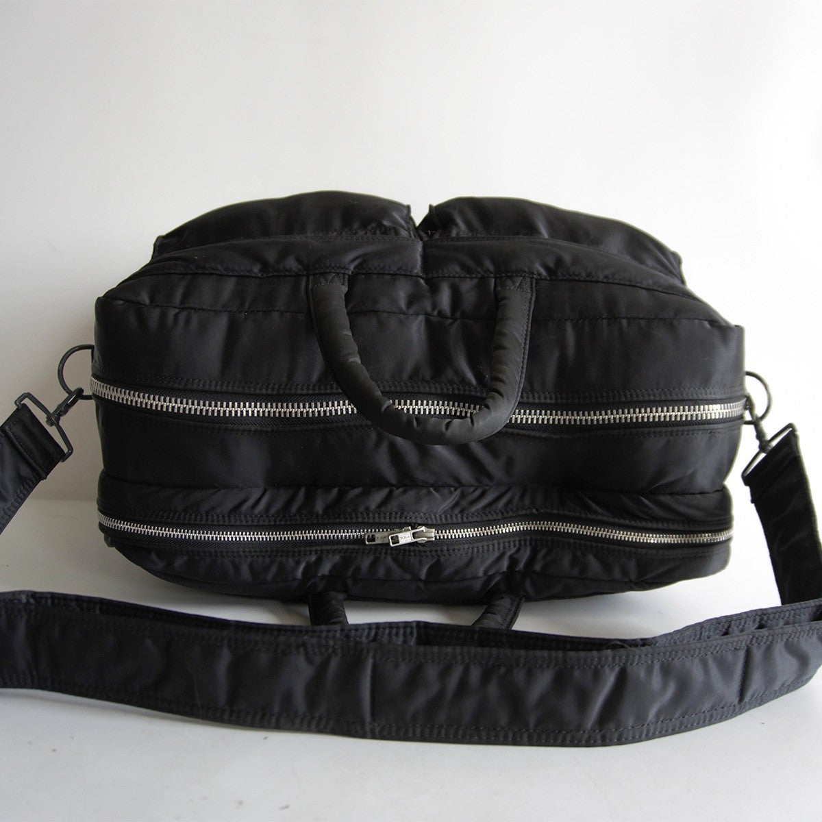 PORTER Tanker 2-Way Nylon Duffle Bag Black Size ONE SIZE