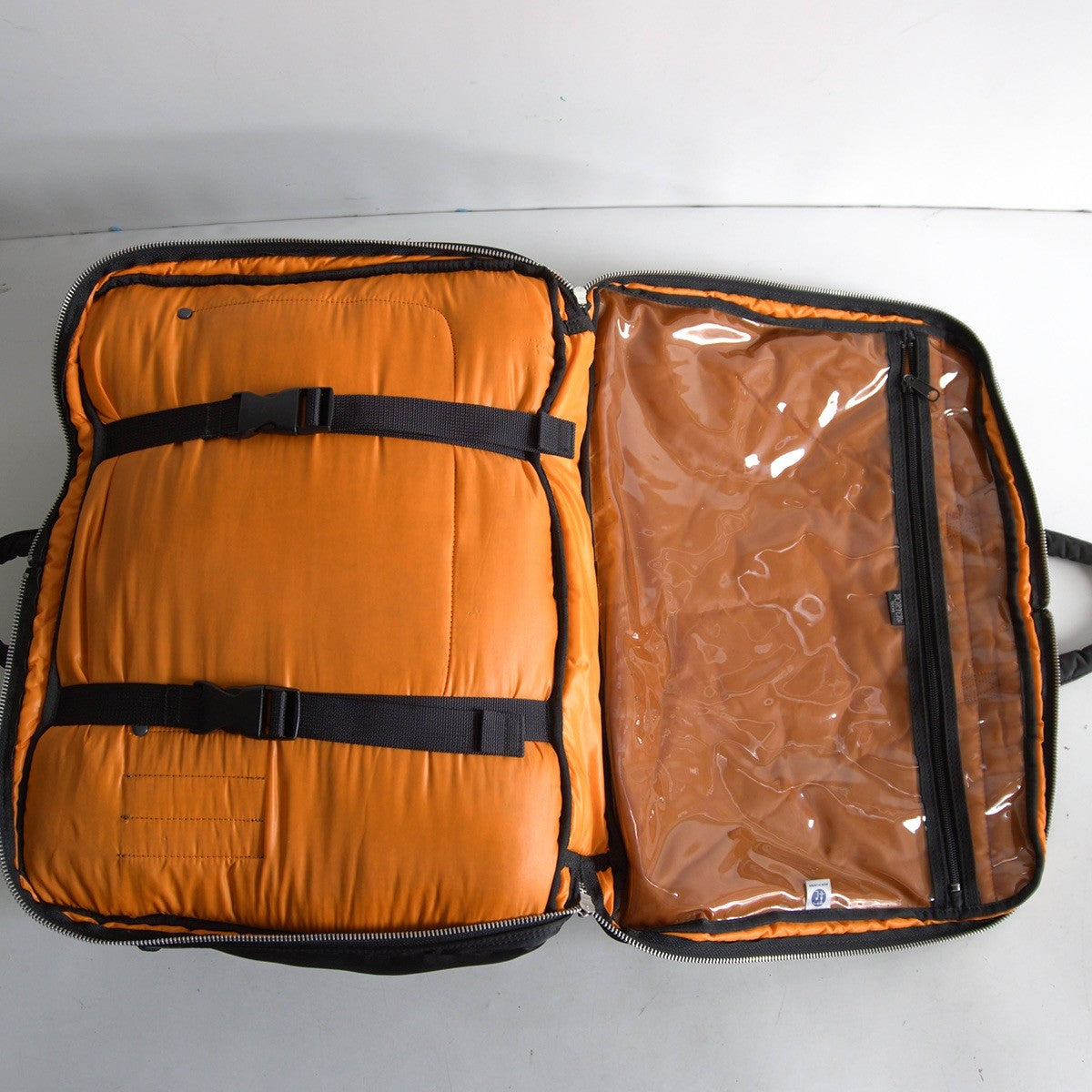 PORTER Tanker 2-Way Nylon Duffle Bag Black Size ONE SIZE