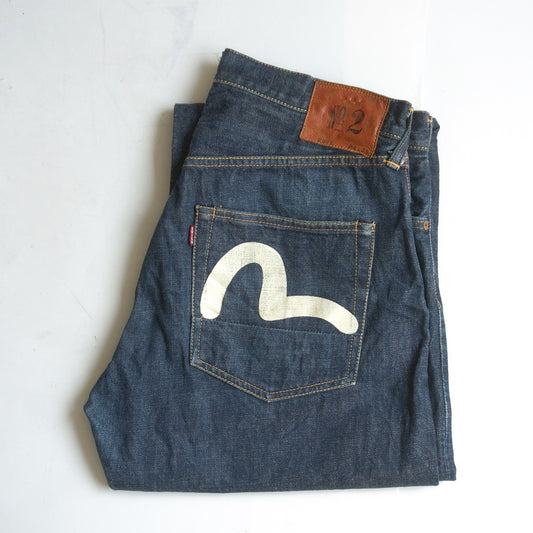EVISU LOT.2001R Seagull Denim Jeans Size 34×35