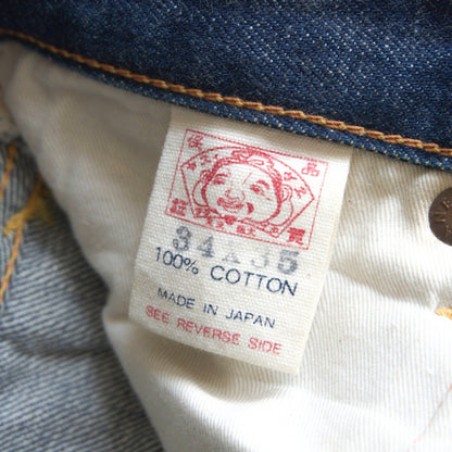 EVISU LOT.2001R Seagull Denim Jeans Size 34×35