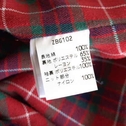 BARACUTA G9 Windowpane Check Harrington Jacket Size 40