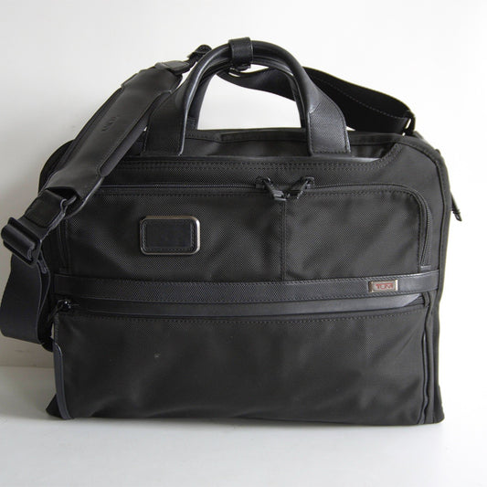 TUMI Black ALPHA3 3-Way Business Bag 2603182D3 Size ONE SIZE