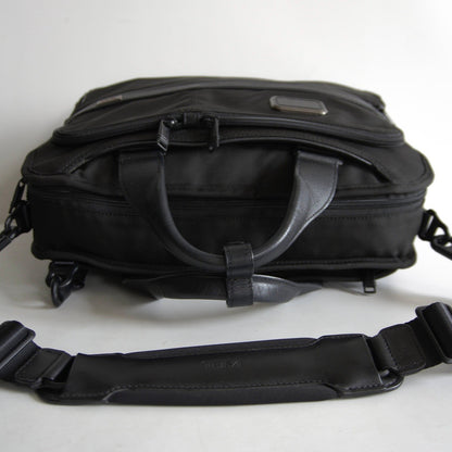 TUMI Black ALPHA3 3-Way Business Bag 2603182D3 Size ONE SIZE