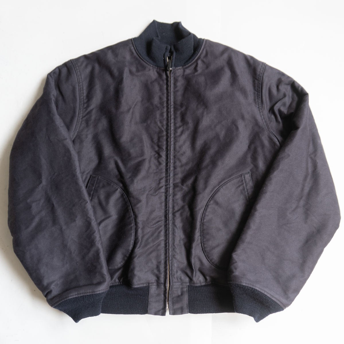 BUZZ RICKSON'S Jungle Cloth Zip Deck Jacket Size 44