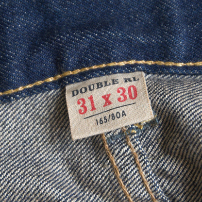 RRL One Wash Low Straight Jeans Size 31×30